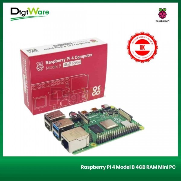Jual Raspberry Pi4 Raspberry Pi 4 RAM 4GB Made In UK | Shopee Indonesia
