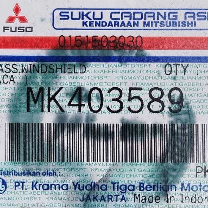 Jual KACA DEPAN / REBEN MITSUBISHI CANTER 125PS (MK403589) | Shopee ...