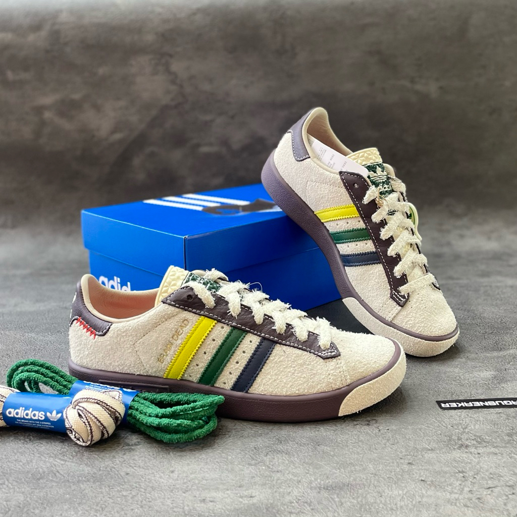 Jual ADIDAS x BRAIN DEAD FOREST HILLS [CREAM WHITE/PANTONE] #JR7943 ...