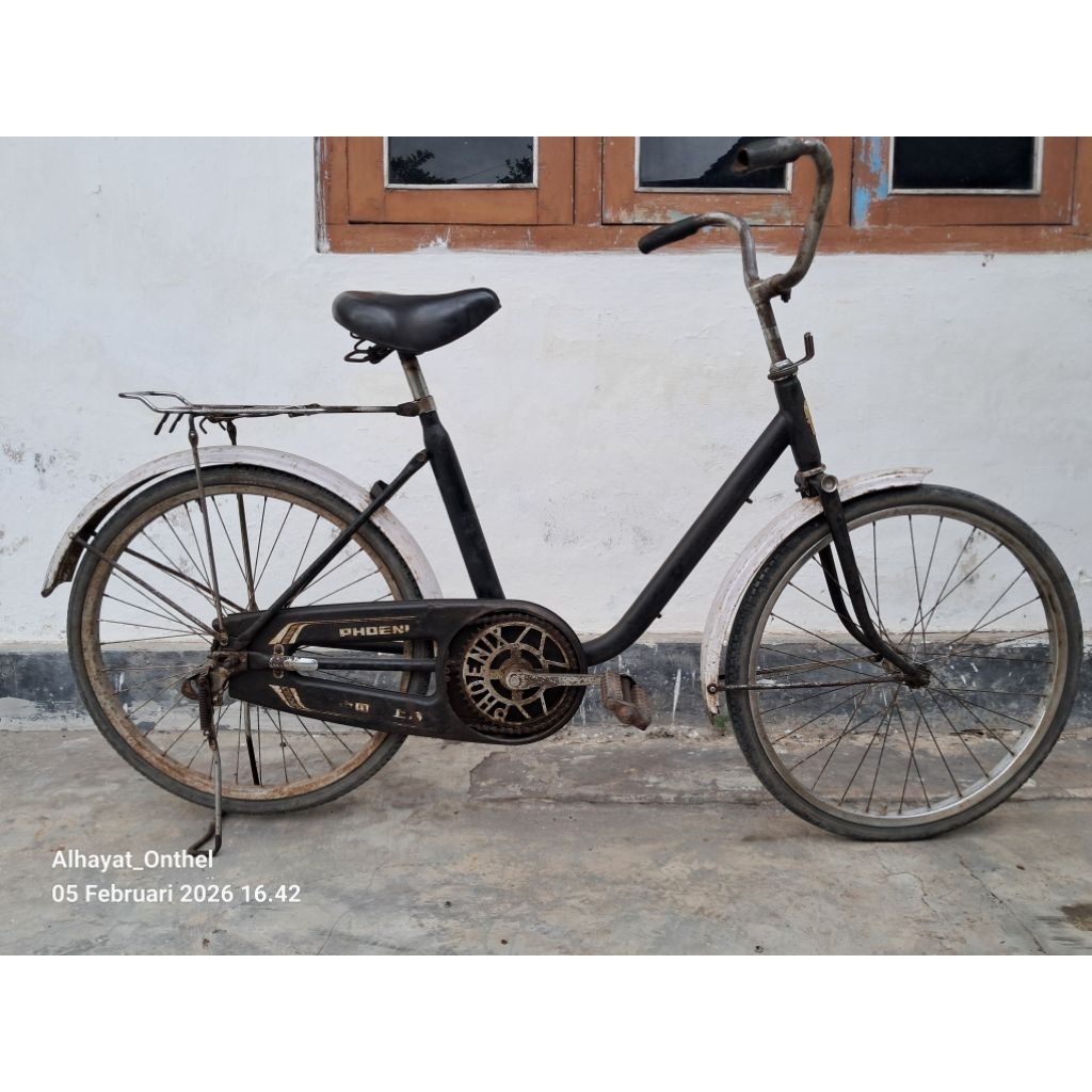 Jual Sepeda Mini Hitam Roda 24 Antik Jadul | Shopee Indonesia