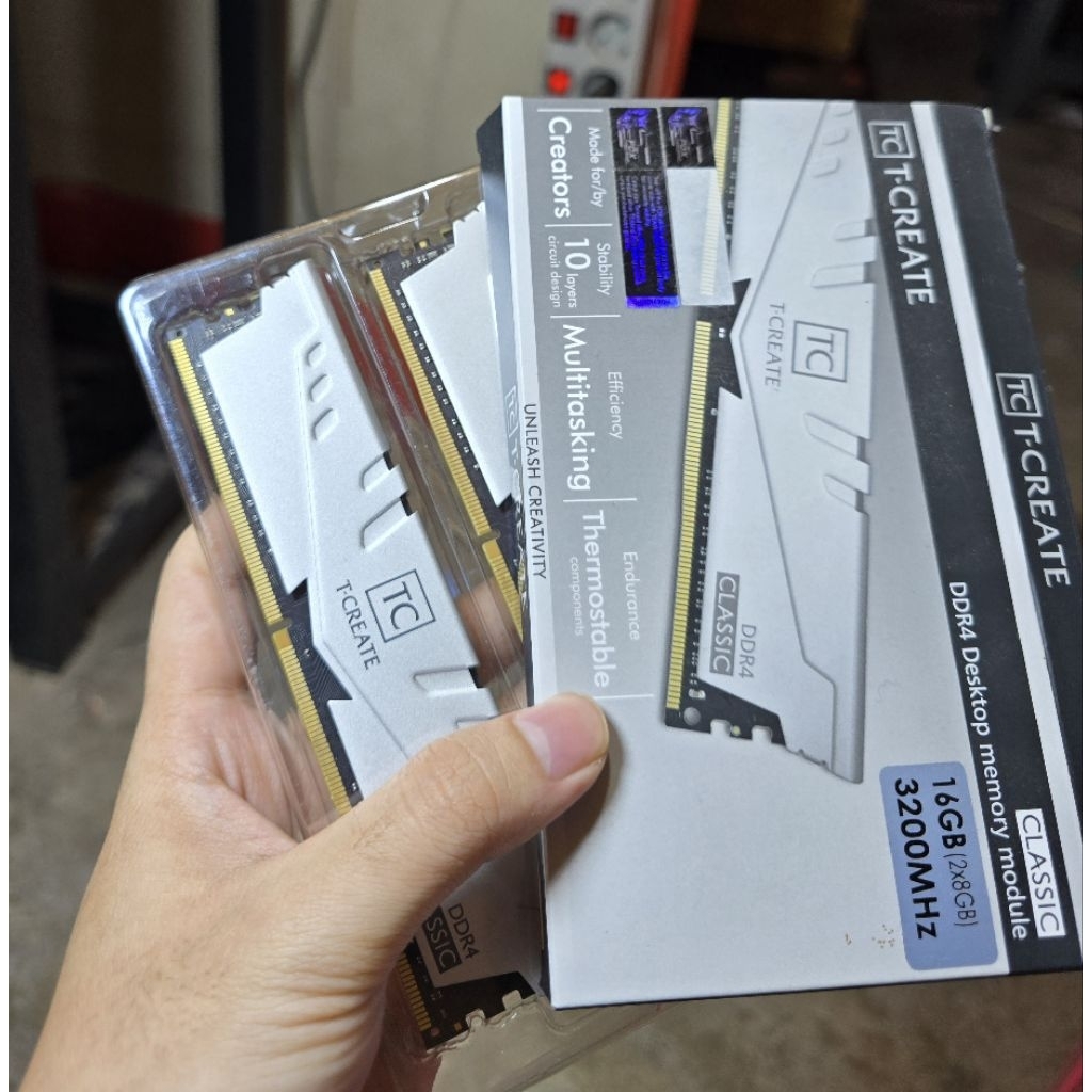 Jual RAM 16 GB (8gbx2) TEAM T-CREATE CLASSIC RAM LONGDIMM DDR4 16GB ...