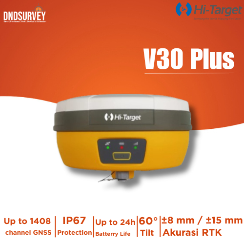 Jual Hi-Target V30 Plus Gps RTK GNSS Receiver Set | Shopee Indonesia