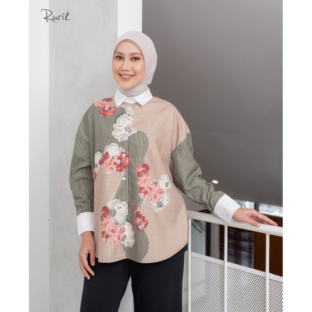 Jual Rurik Shirt Rafida Veloria Karisa - NEW | Shopee Indonesia