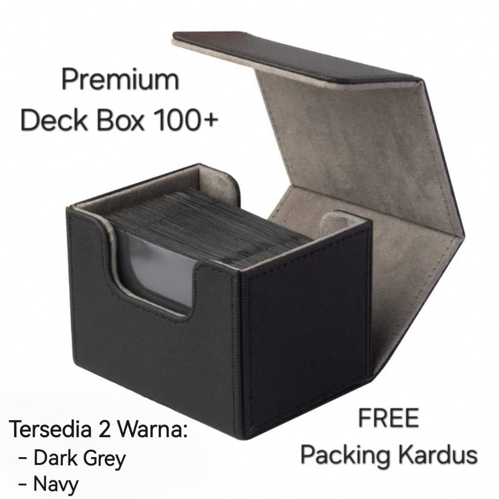 Jual PREMIUM DECK BOX CARD CASE 100+ TCG CCG KARTU POKEMON YUGIOH ONE PIECE  DIGIMON NBA BASKET MTG PHOTOCARD | Shopee Indonesia