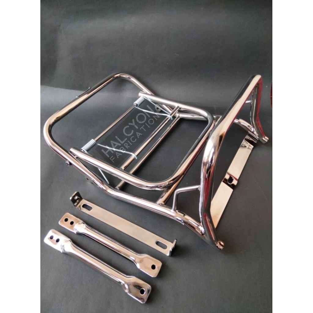 Jual backrack madrid klasik, rear rack vespa super sprint vbb, rak ...