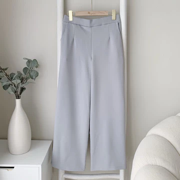 Basic Kulot Scuba Highwaist Tanpa Karet