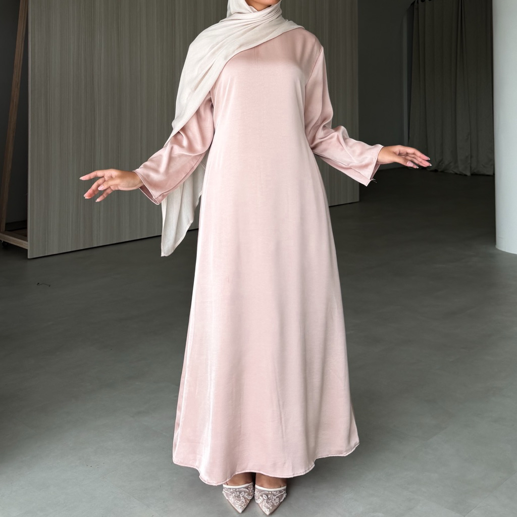MAHESA DRESS by Yellowfacy | (840) Gamis Atasan Wanita Silk