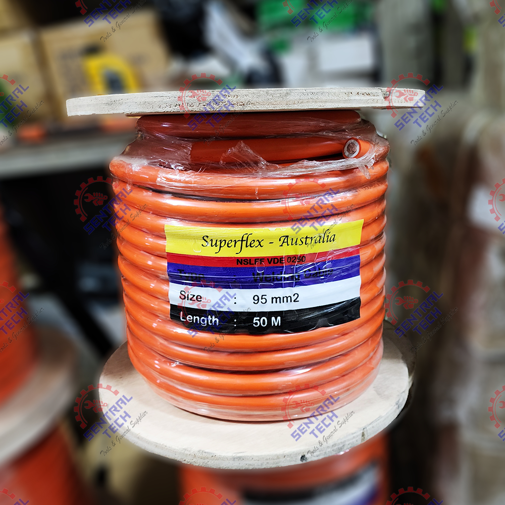 Jual Kabel Las 95mm Superflex Full Tembaga Welding Cable Superflex 95 ...