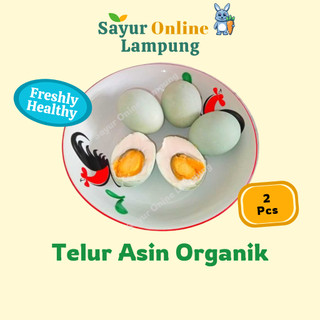 Telur Asin Organik isi 2 Pcs