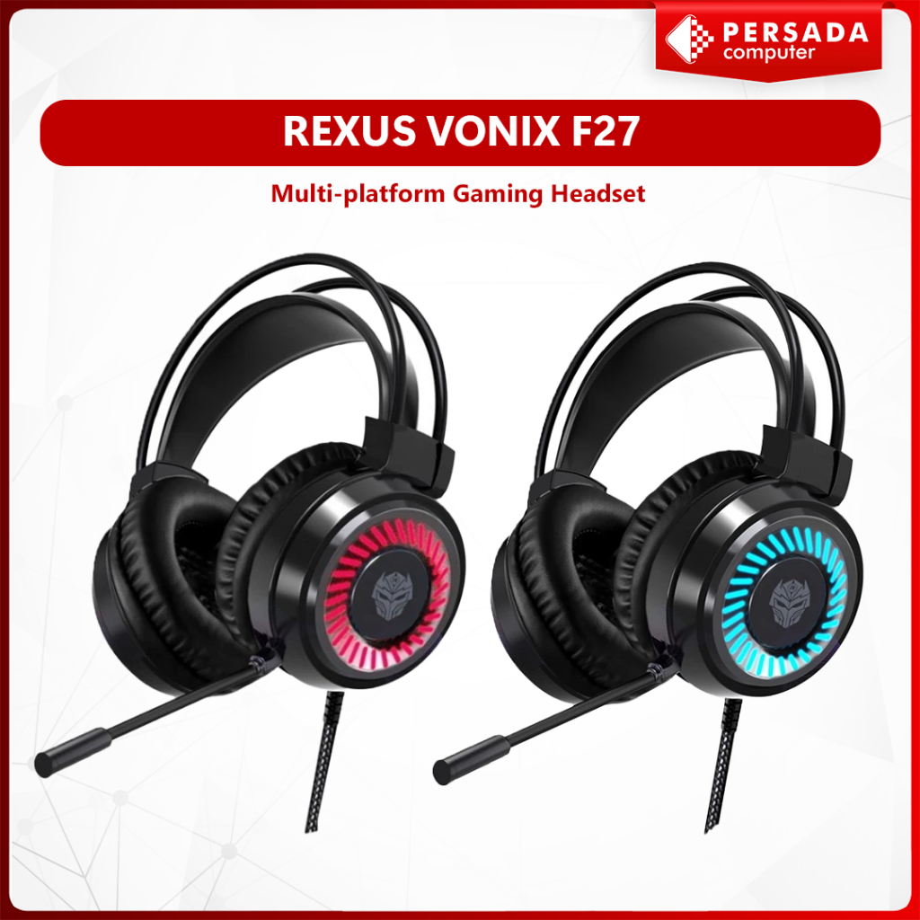 Jual Rexus Vonix F27 - Multi-platform Gaming Headset Murah | Shopee ...