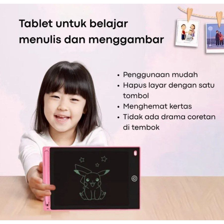 Jual PlayWrite Board/Mainan Papan Tulis Penghapus Drawing Led TABS ...