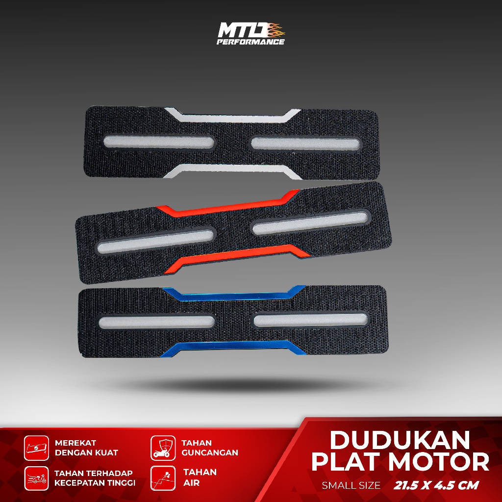 Dudukan Plat Nomor Motor Frameless Universal Dudukan Plat Nomer Motor Honda dan Yamaha Clean Look