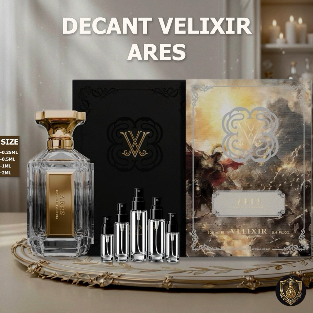 Jual [Decant] VELIXIR ARES - Tester Vial 0.25ml 0.5ml 1ml 2ml - Botol ...