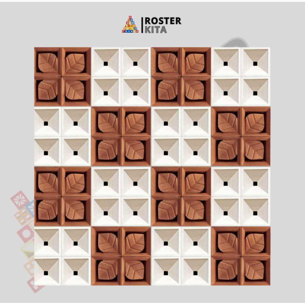 Jual Roster beton,roster minimalis,Roster putih,roster abu,bata Roster ...