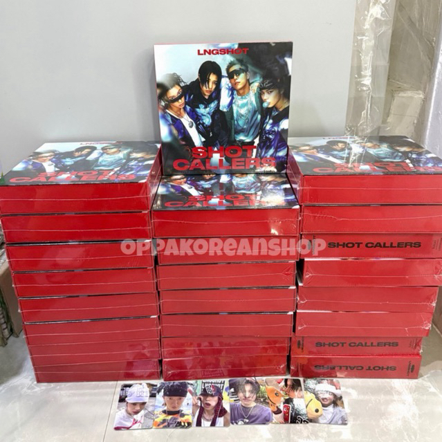 Jual [READY] LNGSHOT Ep Album Shot Callers Standard ver | Shopee Indonesia