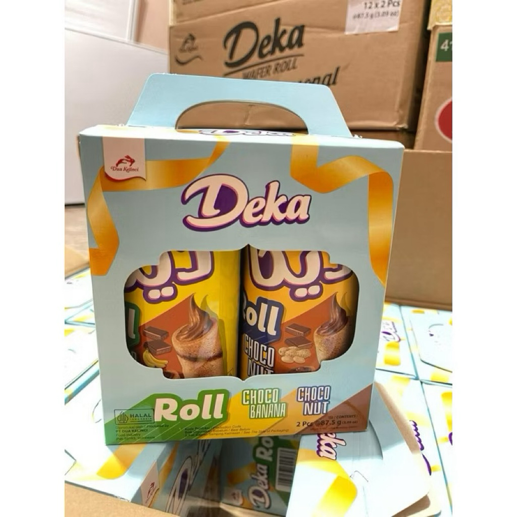 Jual Deka Wafer Roll Edisi Lebaran 1 Pack ( Isi 2 Kaleng ) | Shopee ...