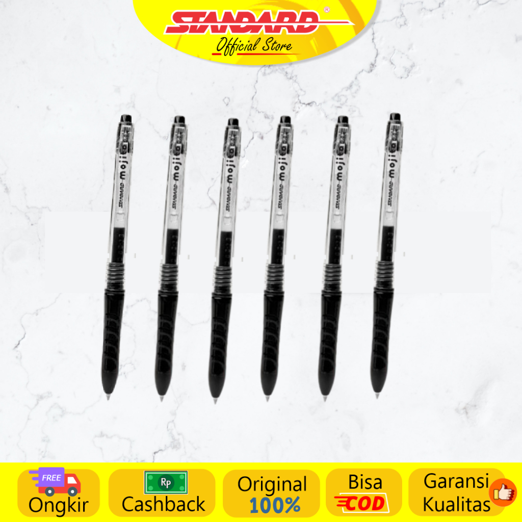 Standard - Pulpen Mojito 0.5 - Gel ( Alat Tulis / Pen / Ballpoint / Pena )