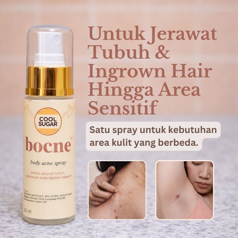Jual [Jakarta Timur] CoolSugar Bocne - Encapsulated Body Acne Spray ...