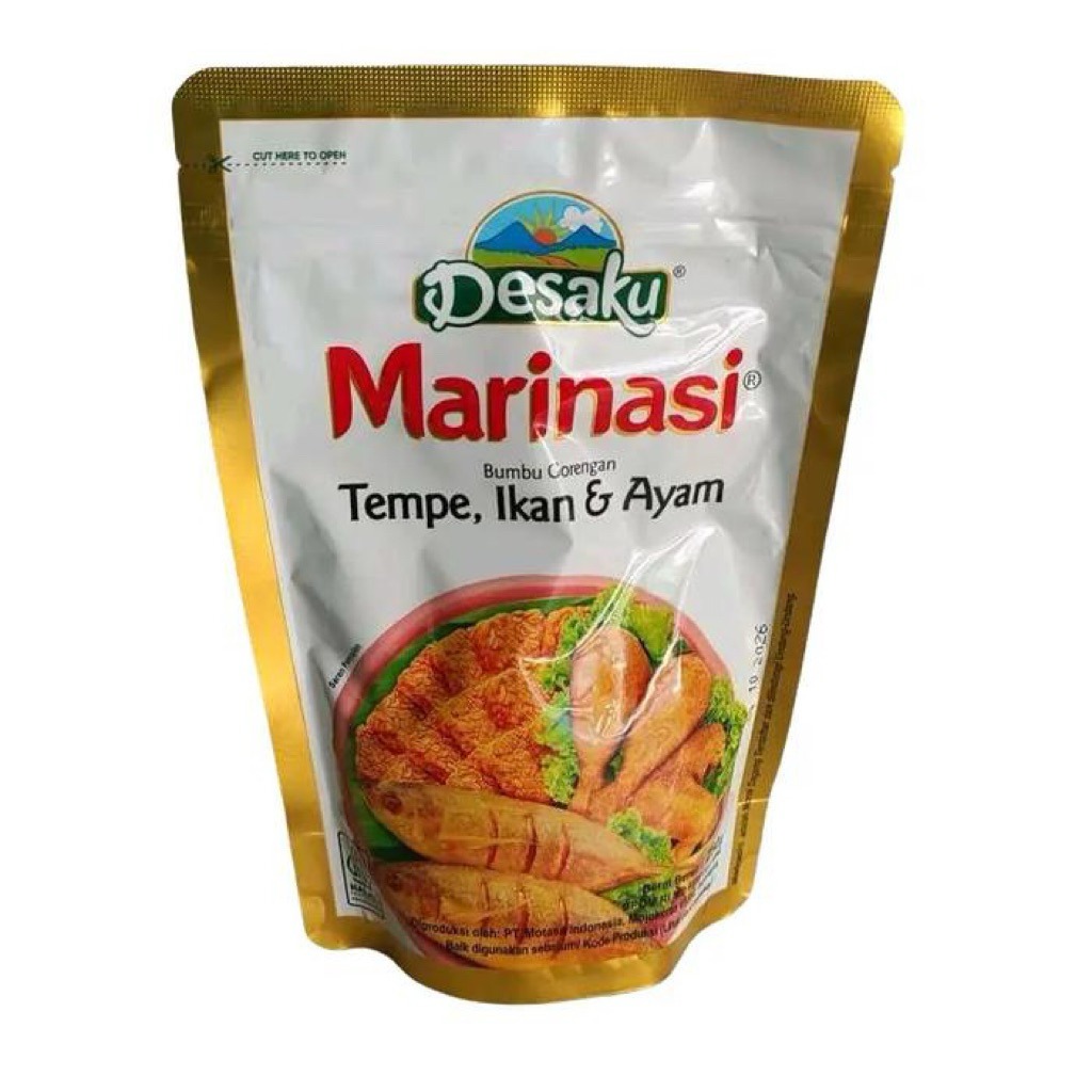 Jual Desaku Marinasi Bumbu Gorengan Tempe, Ikan dan Ayam 250 Gram
