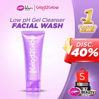 Glad2Glow Blueberry Ceramide Cleanser Acne Prone