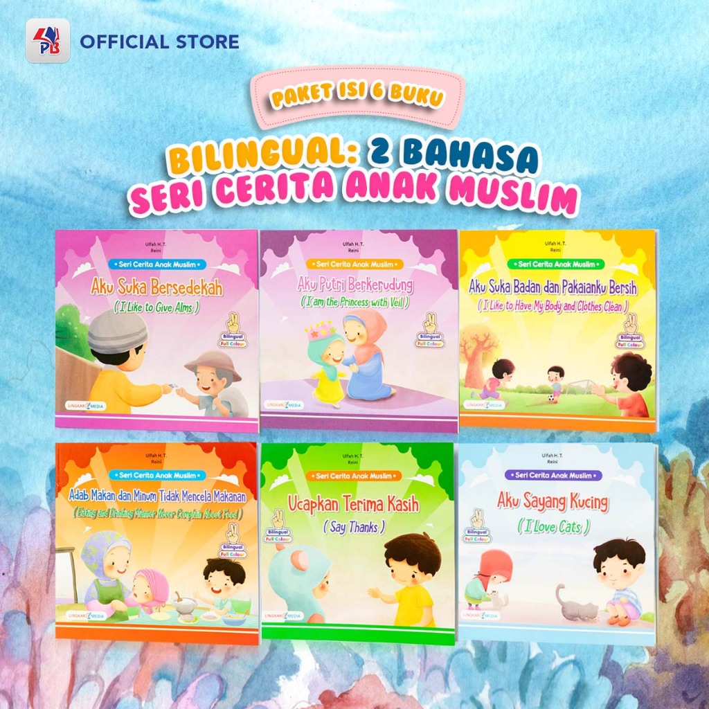 Jual Paket Buku Cerita Anak Islami Bergambar Bilingual Seri Cerita Anak ...
