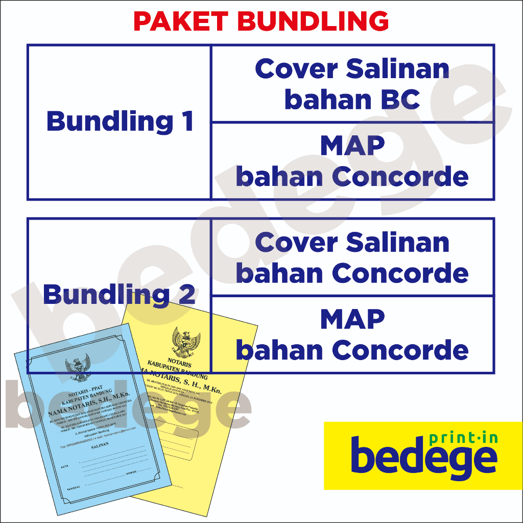 Jual PAKET BUNDLING CETAK COVER & MAP KANTOR NOTARIS/PPAT | Shopee ...