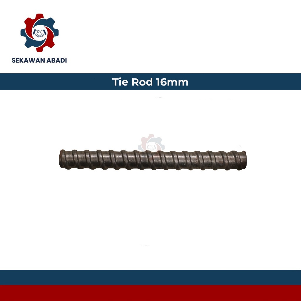 Jual Tie Rod 16 x 4 Meter / Bekisting / Konstruksi Bangunan / Besi Ulir ...