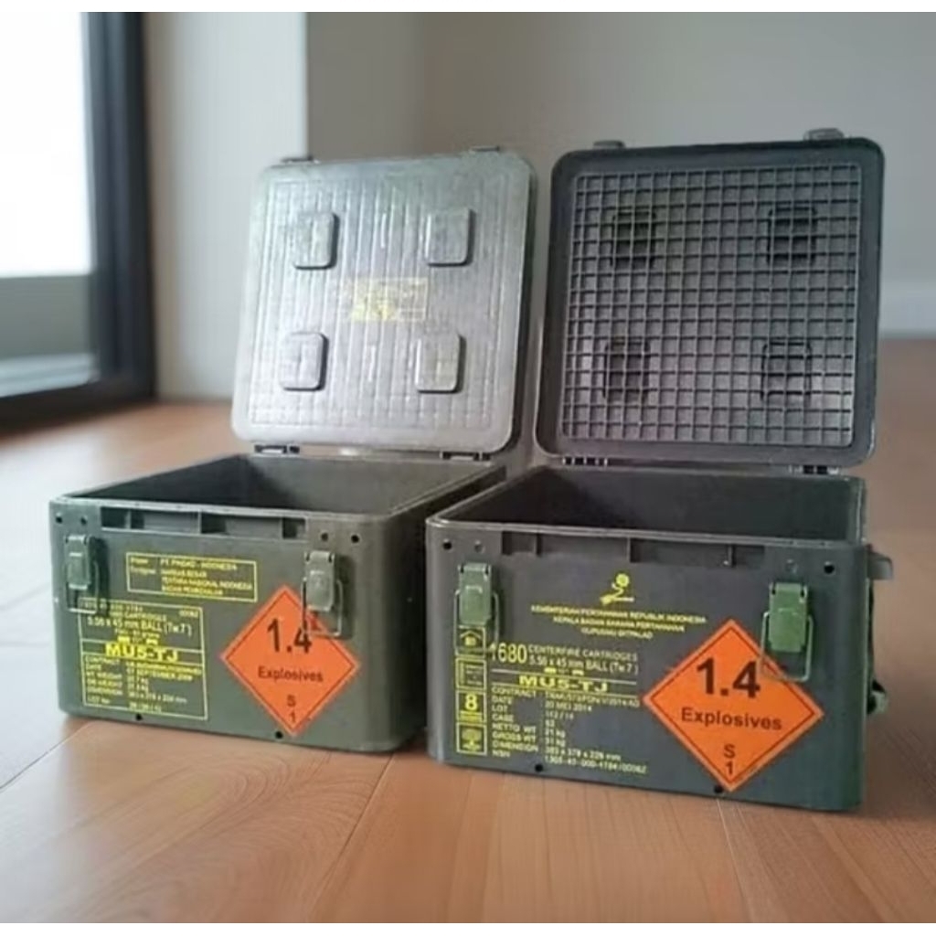 Jual (Promo) Kotak Munisi Pindad/ Box Munisi Pindad/ Tool Box ...
