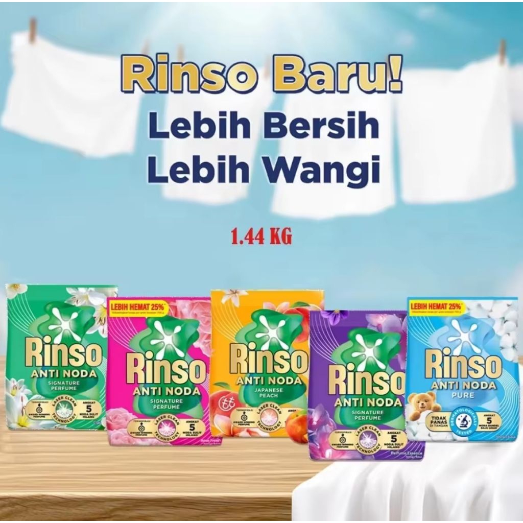 Jual Rinso Anti Noda 1440g – Deterjen Bubuk Wangi, Bersih Maksimal ...