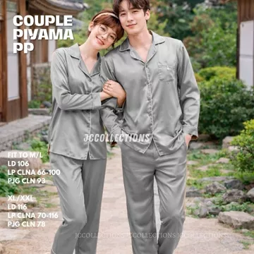 Baju Tidur Couple Pasangan Piyama Couple Pasangan Piyama Satin Couple JCCollections