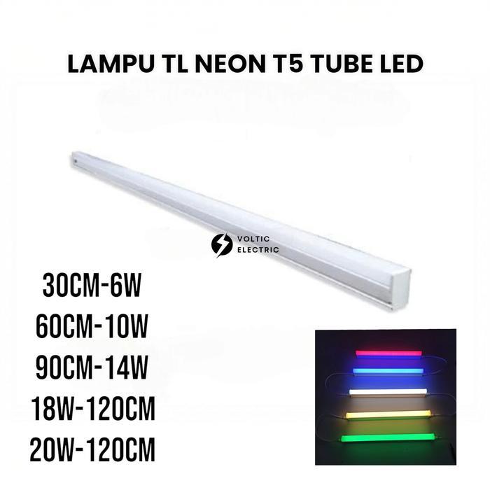 Jual LAMPU TL NEON T5 LED 18 WATT/ LAMPU TL / T5 LED 6W 10W 14W 18W 20 ...