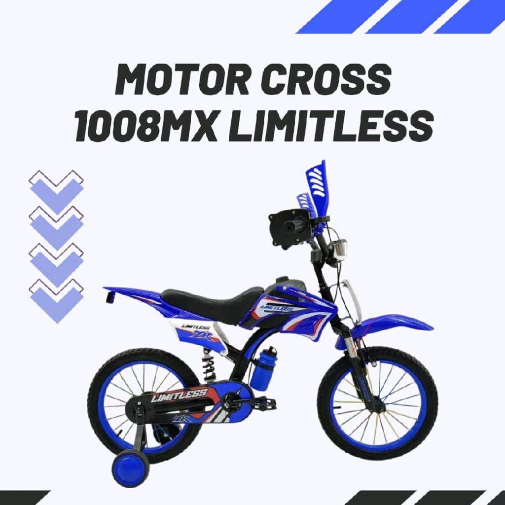 Jual SEPEDA UNTUK ANAK LAKI-LAKI BMX 16 LIMITLESS MOTOR CROSS 1008 ...
