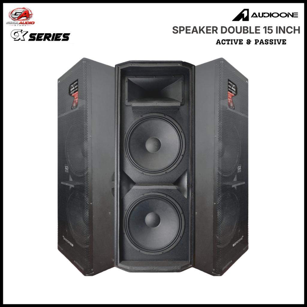 Jual Speaker 15 Inch Pasif Aktif AUDIO ONE CX 215 Double Sound System ...