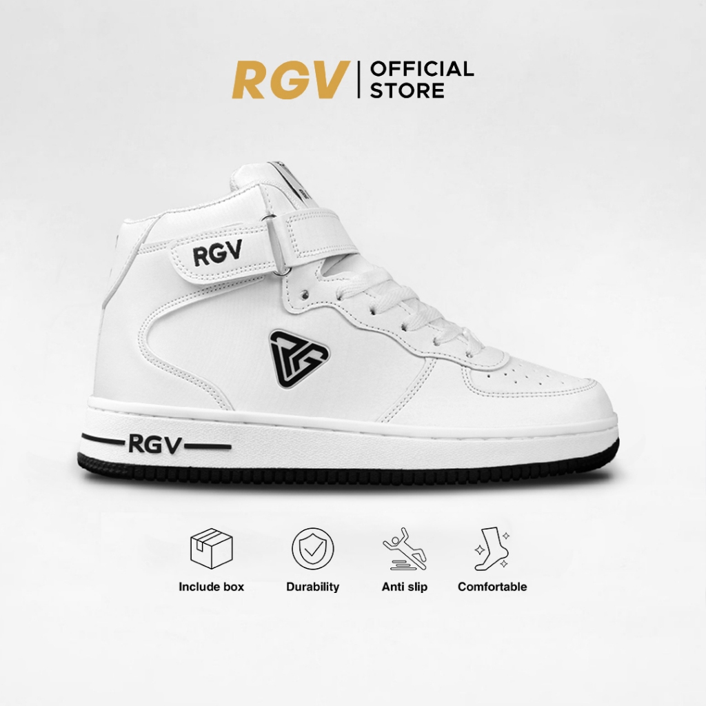 Jual RGV 36 - 45 Sepatu Sneakers Pria dan Wanita Series Duco White ...