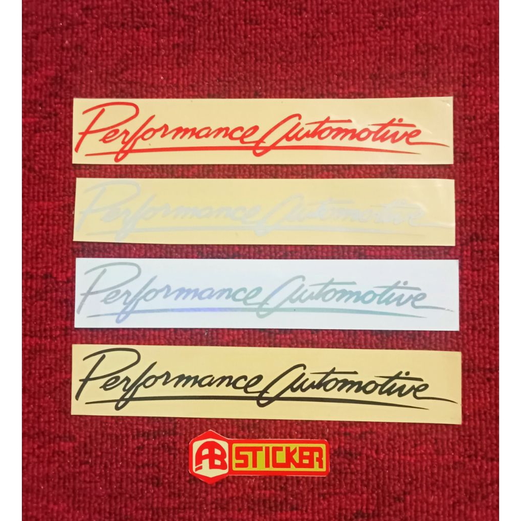 Jual Sticker Stiker Performance Cutting Motor | Shopee Indonesia