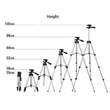 Tripod 3110 HP Free Holder Tas Tripod Dudukan Kamera 1 Meter Untuk Kamera 3in1