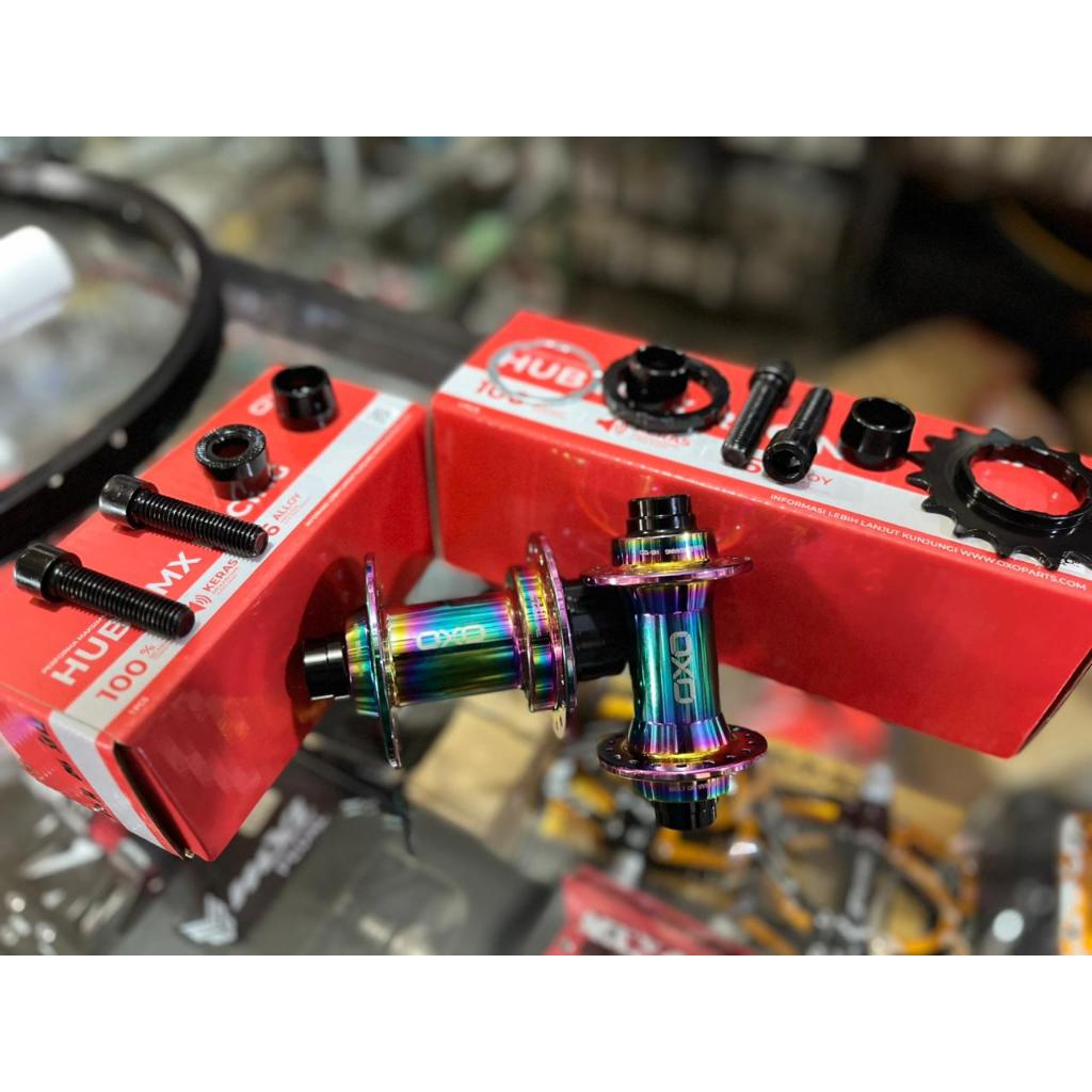 Jual Hub set OXO BMX Racing jangkrik kencang OXO HB-120 14G-36H ...