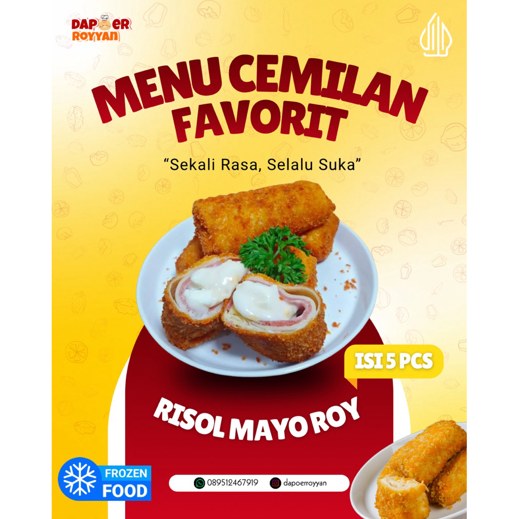 Jual Risol Frozen Food - Dapoer Royyan | Shopee Indonesia