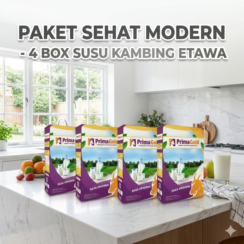 Jual 4 Box Susu Kambing Etawa Primagold Prima Gold Asli Susu Asma Asam ...