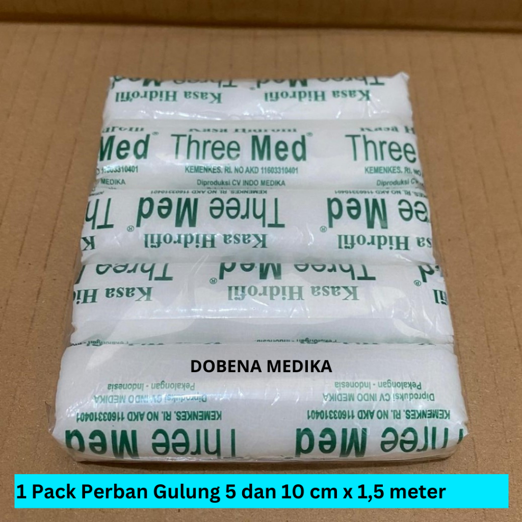 Jual Verban 5 10 cm x 1,5 m Pack / Perban Gulung 5cm 10cm | Shopee ...