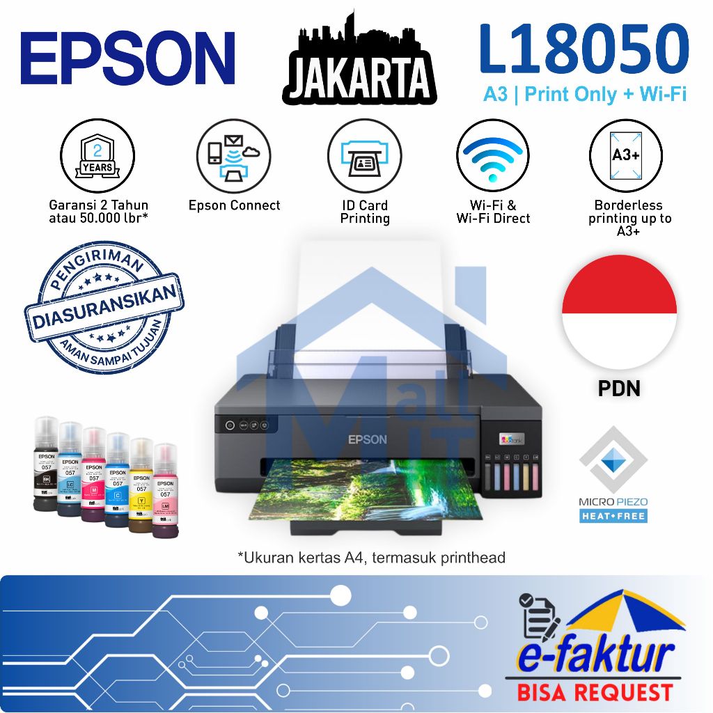 Jual Epson L18050 Printer Terlengkap & Harga Terbaru Agustus 2026 ...