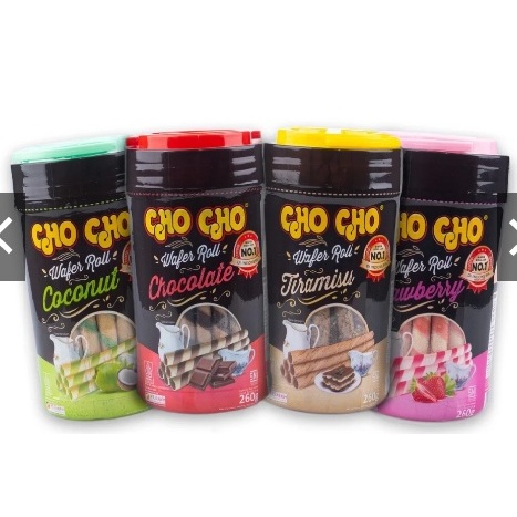 Jual ROTI KALENG CHO CHO WAFER ROLL 260g CHOCHO ASTOR/centraltrenggalek ...