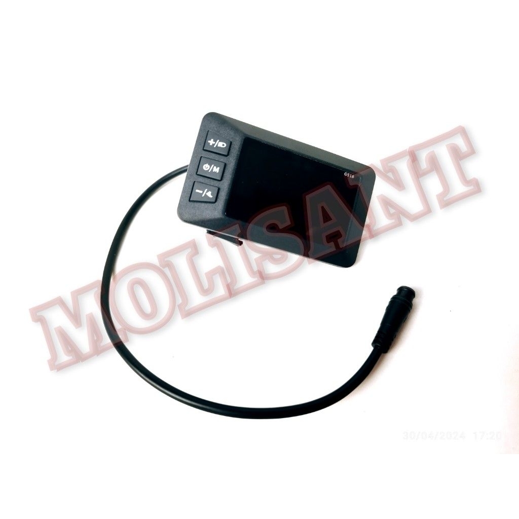 Jual lcd display ebike sepeda listrik G518 color waterproof | Shopee ...