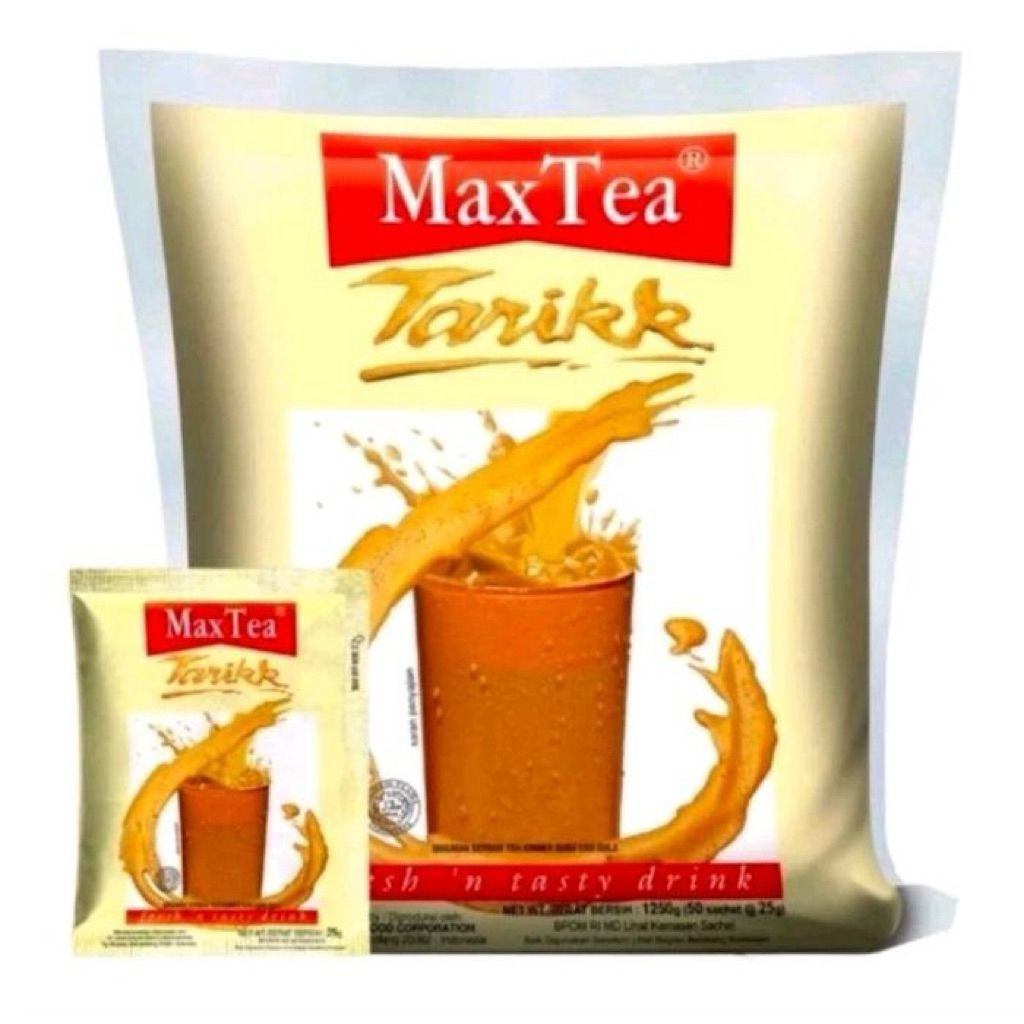 Jual MAX Tea Tarik 1pak 5 Renceng Isi 50 Pic | Shopee Indonesia