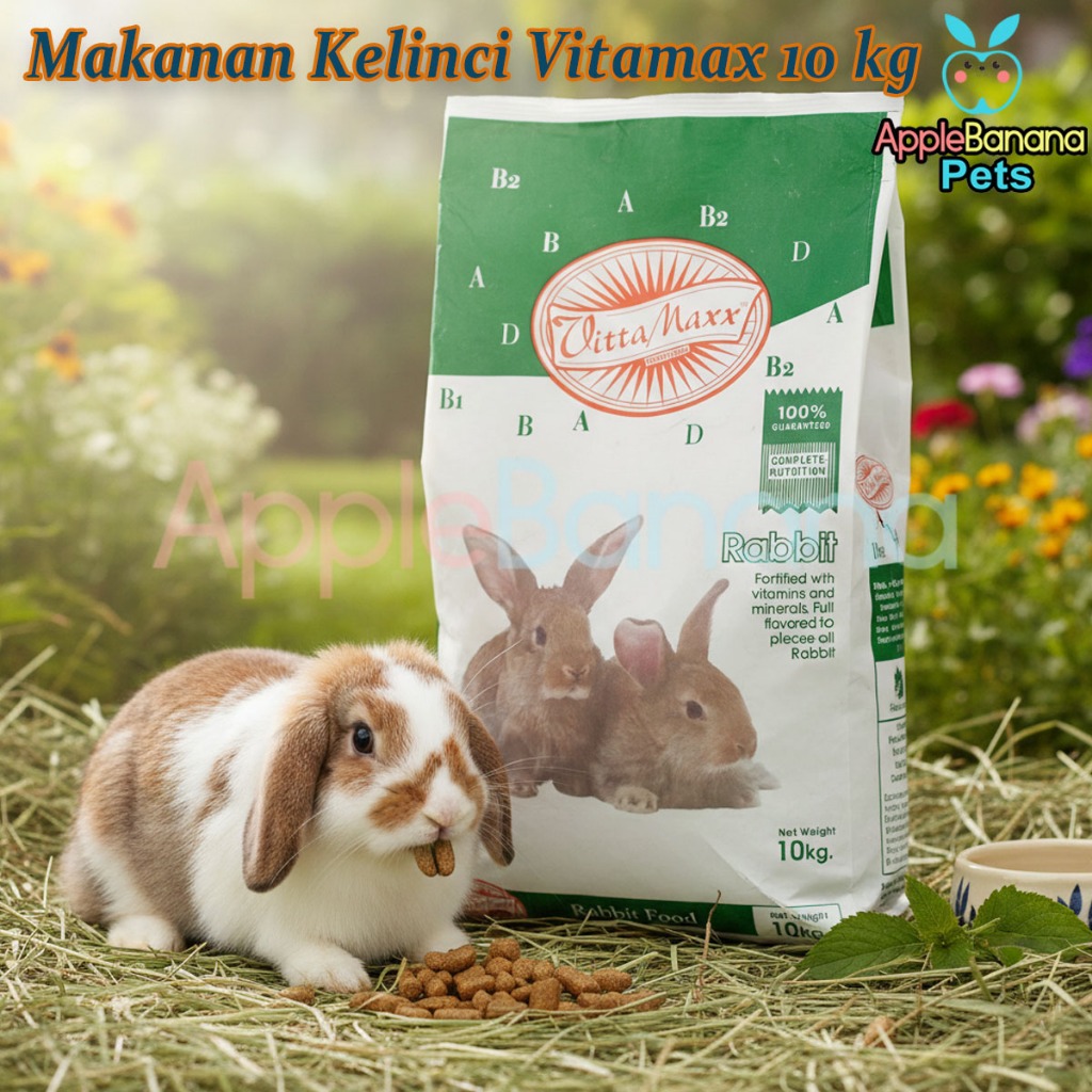 Jual makanan Kelinci Pelet VittaMaxx Rabbit Food/Vitamax/Vitta Maxx 10 ...