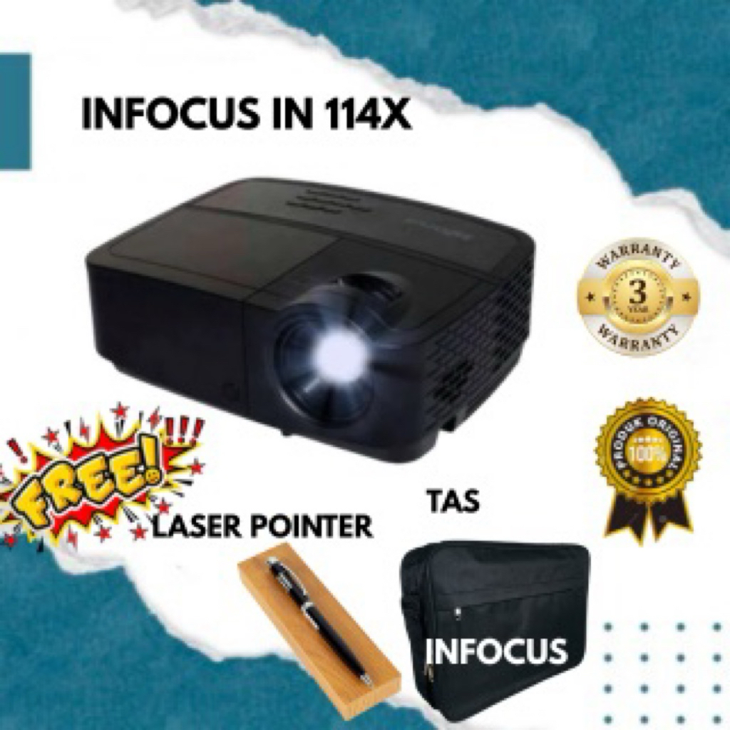 Jual PROYECTOR INFOCUS IN114X ORIGINAL PRODUCT | Shopee Indonesia