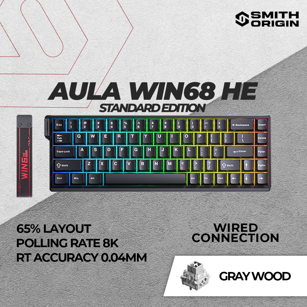 Jual Aula WIN 68 HE WIN 68HE Standard Magnetic Switch Keyboard | Shopee ...