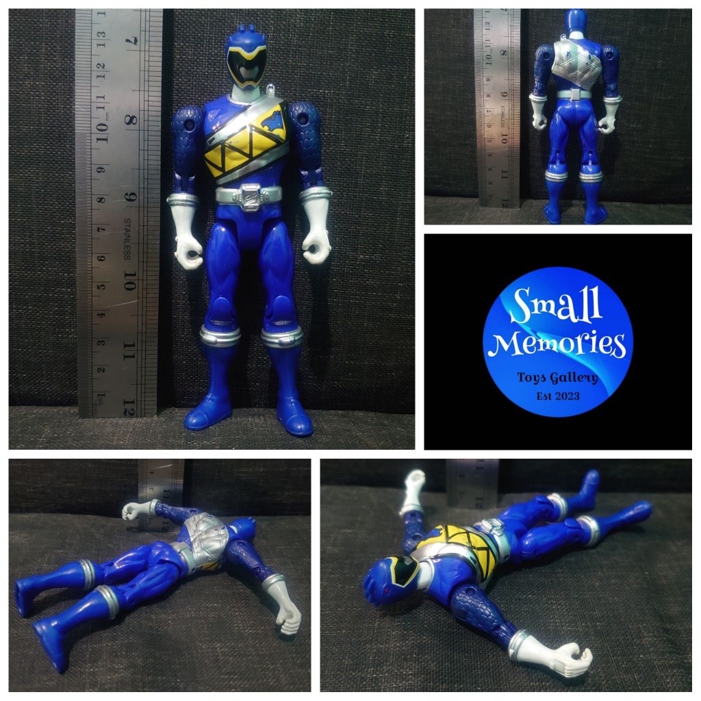 Jual Power Rangers Dino Charge Blue Ranger Koda Bandai Scgpr | Shopee ...