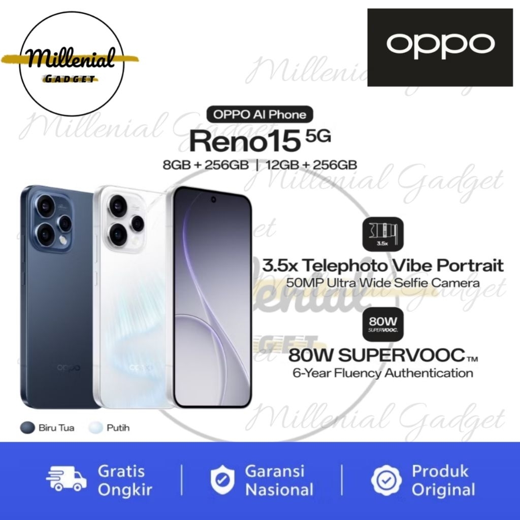 Jual Oppo Reno 15 5G Terlengkap & Harga Terbaru Agustus 2026 | Shopee ...