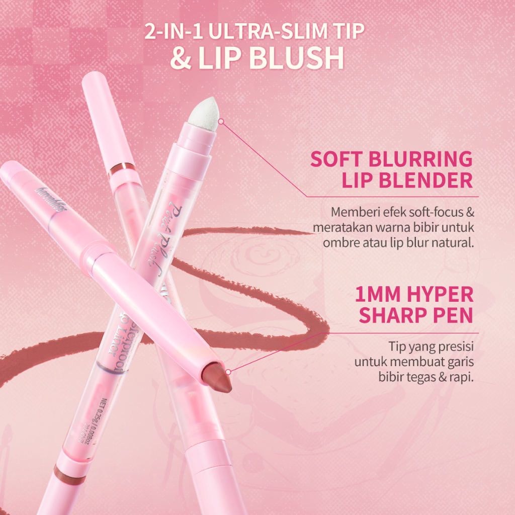 Jual [NEW LAUNCH] BNB barenbliss Pout Plush Transferproof Lip Liner 0 ...